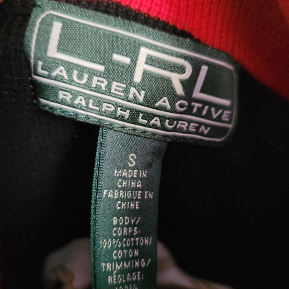 Lauren Ralph Lauren Active Full Zip Up Long Sleeve Mock Neck Cotton Jacket - Picture 7 of 9